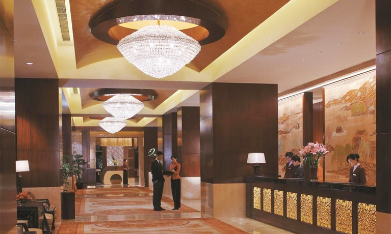 Shangri-La Hotel, Wenzhou hotel lobby